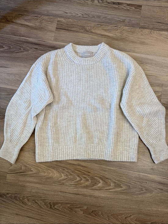Everlane Sweaters - Everlane Crewneck Ribbed Alpaca Sweater